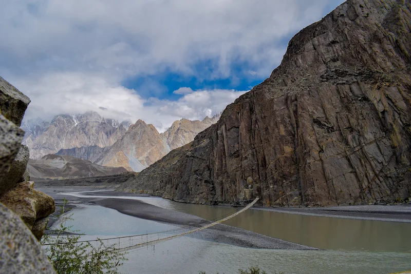 Hussani Suspension Bridge