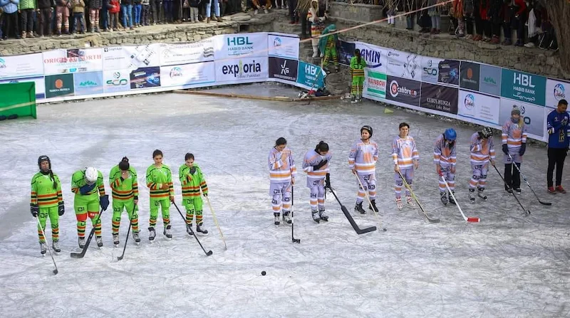 Winter sports festival Hunza