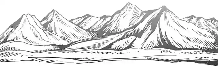 Mountains illustration
