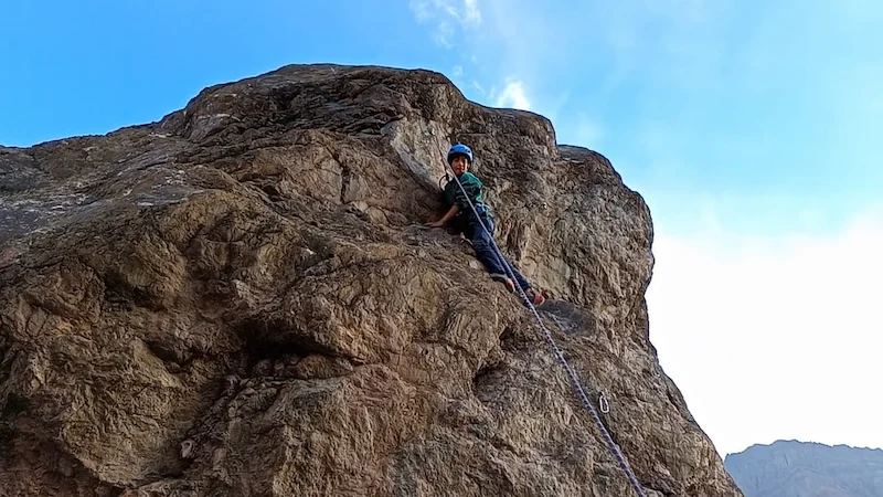 Rock Climbing in Hunza
